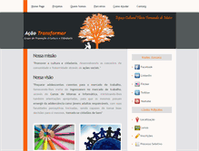 Tablet Screenshot of acaotransformar.org
